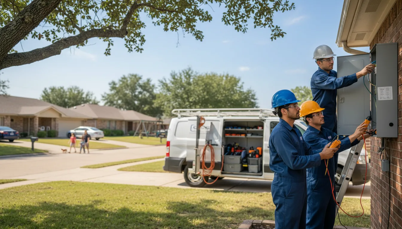 Certified electrician providing emergency electrical services in National Park, NJ